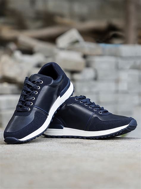 smart blue shoes for men.